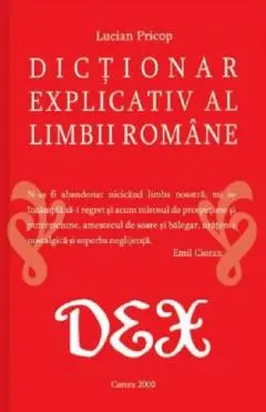 Dictionar explicativ al limbii romane
