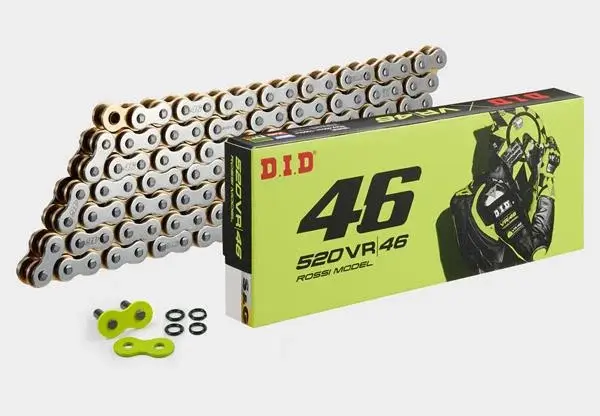 DID - Lant 520 Valentino Rossi 46 cu 114 zale - [GOLD] X-Ring