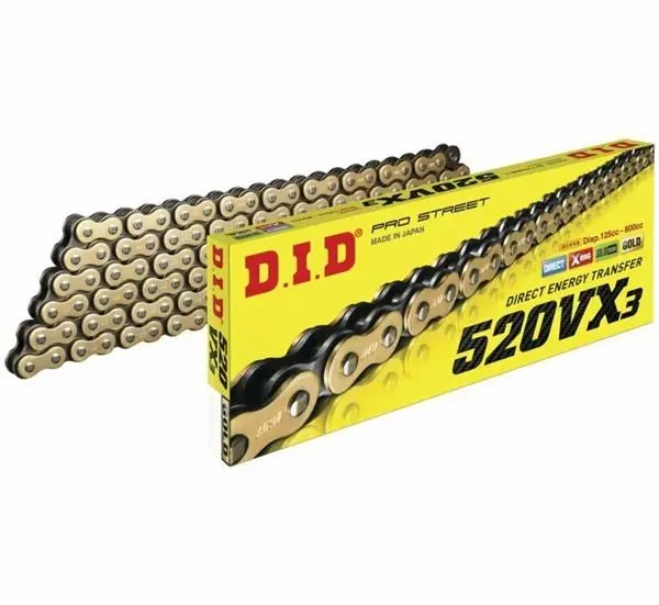 DID - Lant 520VX3 cu 106 zale - [Gold] X-Ring FB