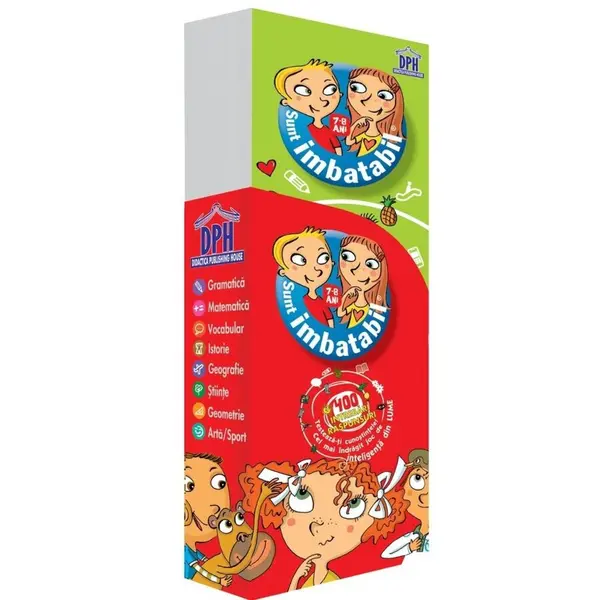Didactica Publishing House Sunt Imbatabil - Intrebari si raspunsuri - 7 - 8 ani - Volumul I