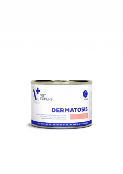 Dieta umeda DERMATOSIS DOG, Vet, Expert, 4T, somon si cartofi, 200 gr