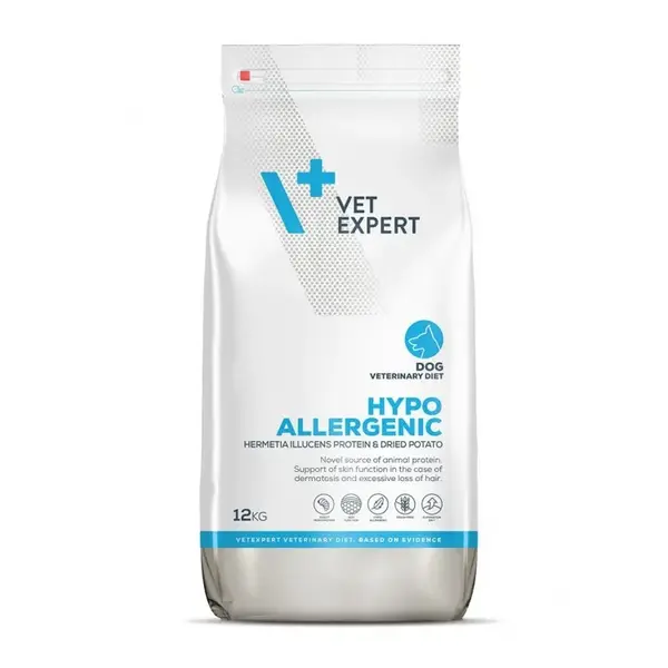 DIETA VETERINARA HIPOALERGENIC DOG INSECT, VETEXPERT, 12 kg