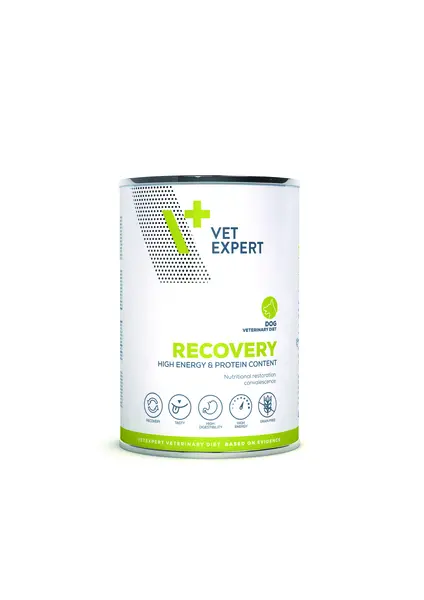 Dieta veterinara umeda 4T RECOVERY DOG, Vet Expert, 400 g