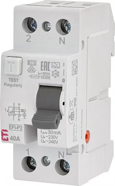 diferential rccb efi-p2 a 40/0.03 002061112