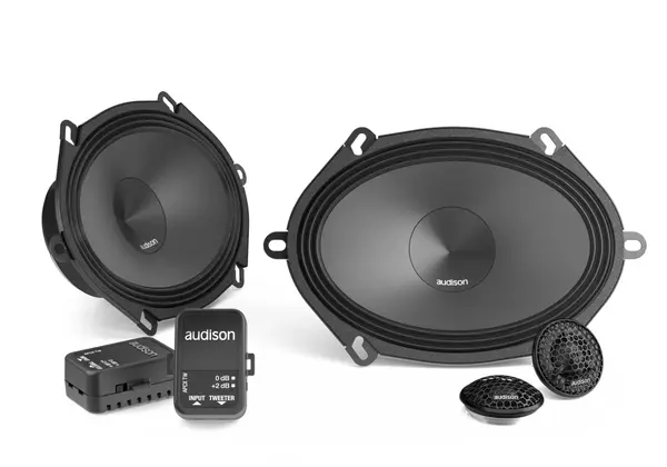 Difuzoare auto Audison Prima APK 570 set sistem 2 cai, 570mm, 100W RMS, 4Ω, set 4 difuzoare + accesorii