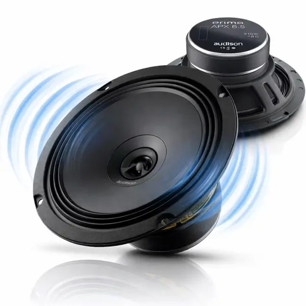 Difuzoare auto Audison Prima APX 6.5 set coaxial 2 căi, 165mm, 70W RMS, 4Ω, set 2 difuzoare