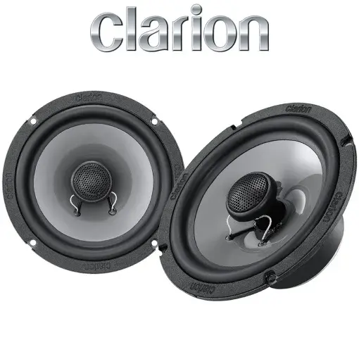 Difuzoare Auto Clarion, SH1621C, Set coaxiale 2 cai, 6,5 inch, 40W RMS, 4Ω, 2 Difuzoare
