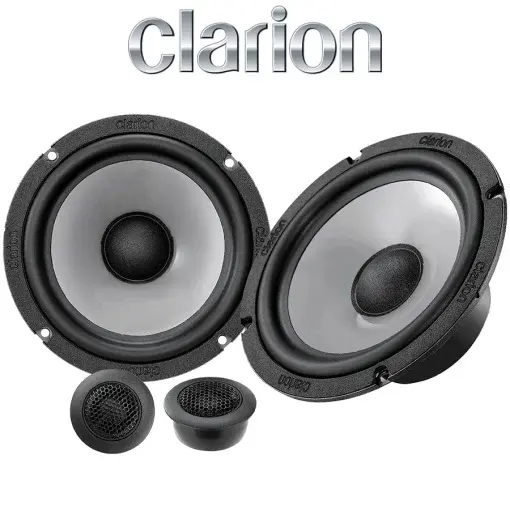 Difuzoare Auto Clarion, SH1622C, Set componente 2 cai, 6,5 inch, 45W RMS, 4Ω, 2 Difuzoare