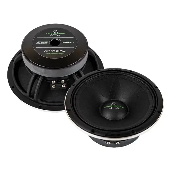 Difuzoare auto Deaf Bonce Apocalypse AP-W81AC set componente, 200mm, 300W RMS, 4Ω, set 2 difuzoare