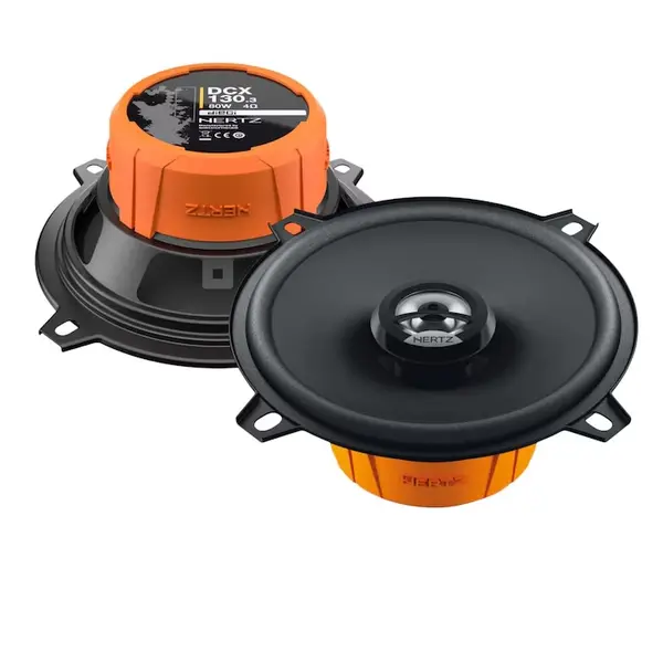 Difuzoare auto Hertz Dieci DCX 130.3, set coaxial 2 căi, 130mm, 40W RMS, 4Ω, 2 difuzoare