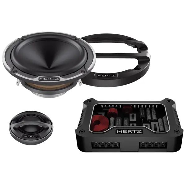 Difuzoare auto Hertz Mille Legend MLK 700.3, set sistem 2 cai, 70mm, 100W RMS, 4Ω, 4 difuzoare + accesorii