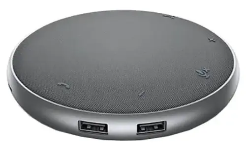 Difuzor conferinta cu microfon DELL MH3021P, Docking station, USB-C, 90W (Gri)