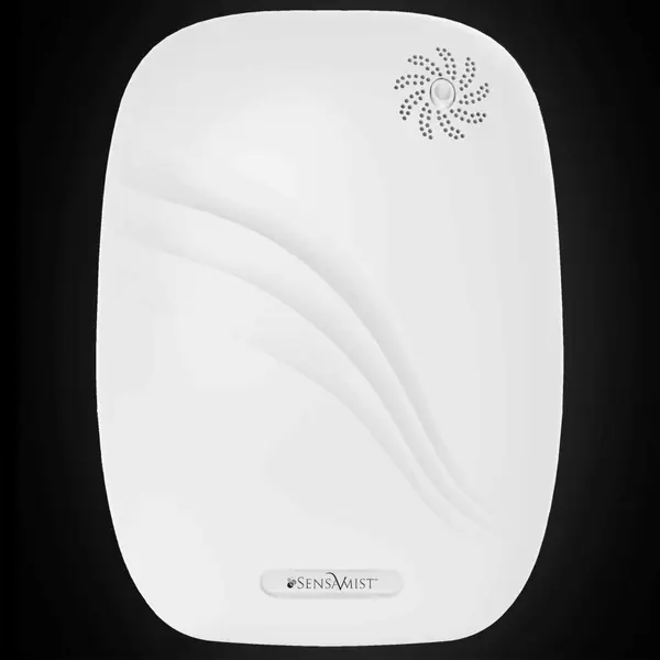 Difuzor de parfum SENSAMIST odorizare spatii mari - de perete S80 alb - cu baterii