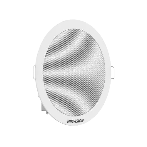 Difuzor de tavan analog 6W, 8 Ohm, membranã din fibrã de hârtie, Hikvision DS-QAE0206G1-V