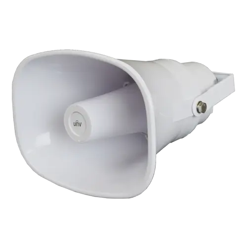 Difuzor IP tip palnie 15W, Mic, PoE, Alarma, IP 66 - UNV IPS302015-S