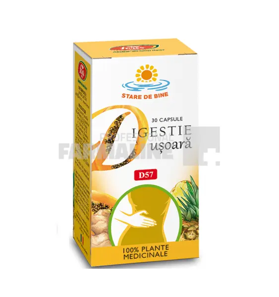 Digestie usoara D57 30 capsule