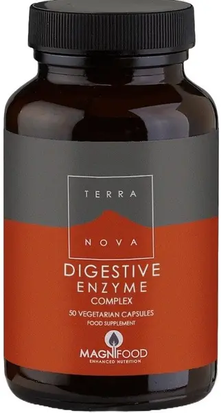 Digestive Enzymes Complex, 50 capsule, Terra Nova