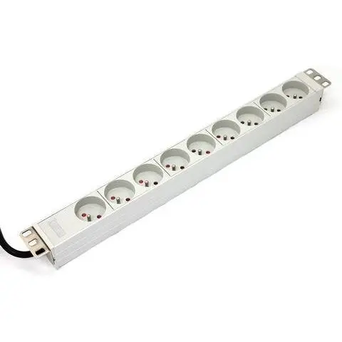 Digitus 1U aluminum PDU rackmoun table 16A 9x outlet