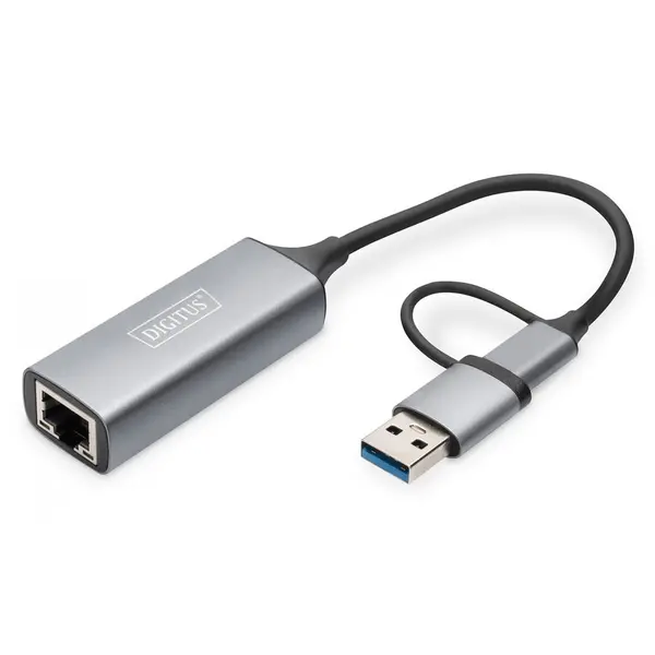 Digitus Adaptor placa de retea Digitus DN-3028 USB3.0/USB C 3.1 to 2.5G