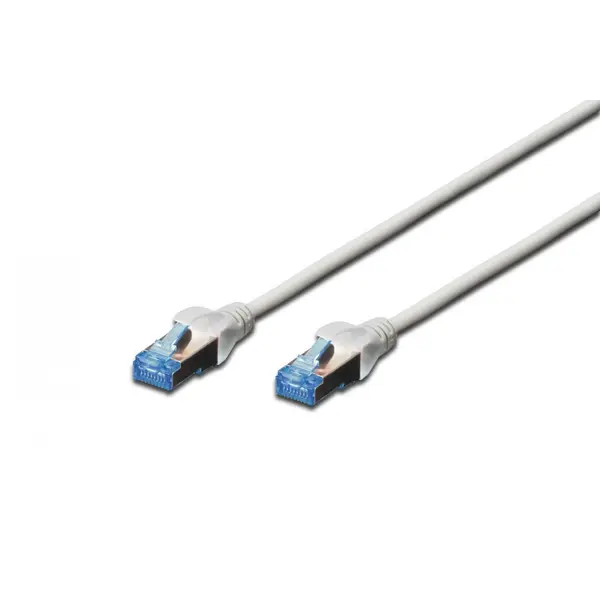 Digitus Cablu patch cord FTP DIGITUS Premium CAT 5e, lungime 1m, culoare gri