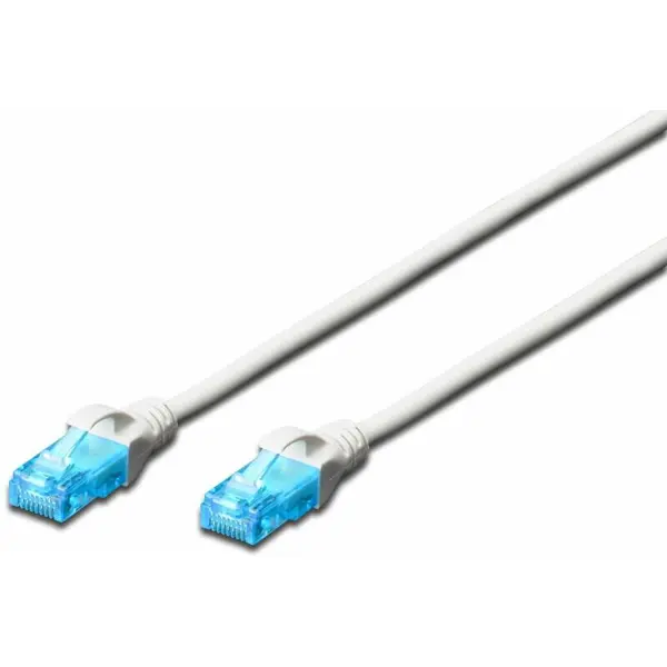 Digitus Cablu UPT Digitus DK-1512-020/BL, CAT.5e, Patch, 2 m (alb)