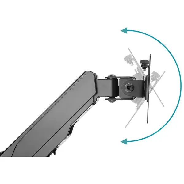 Digitus DIGITUS DA-90396 Single Gas Spring Monitor Wall Mount 17-32inch 8 kg max. black