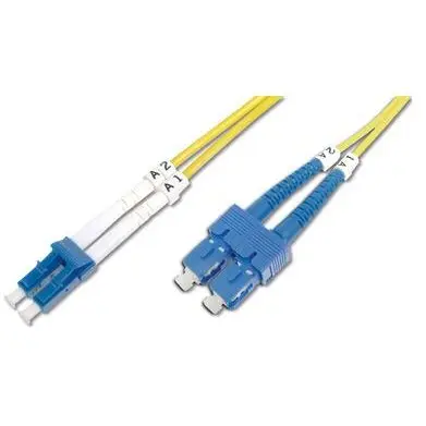 Digitus DIGITUS DK-2932-01 DIGITUS Fiber Optic Patch Cord, duplex SM 9/125 LC / SC 1m
