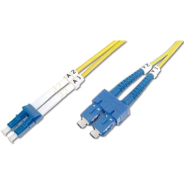 Digitus DIGITUS DK-2932-02 DIGITUS Fiber Optic Patch Cord, duplex SM 9/125 LC / SC 2m