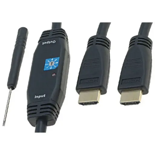 Digitus Digitus HDMI High Speed connection cable, with amplifier, A M/M 15,0m