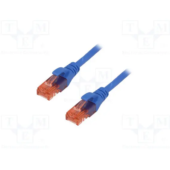 Digitus DIGITUS Premium CAT 6 UTP patch cable, Length 1,0m, Color grey