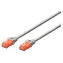 Digitus Patch cord CAT 6, U-UTP , PVC AWG 26/7, 2 m, gri