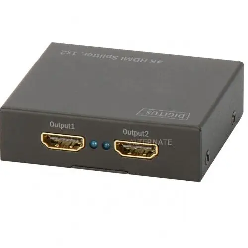 Digitus Splitter Hdmi 2-Port, 4096x2160p 4k Uhd 3d, Hdcp1.3