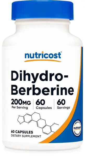 Dihydroberberine, 200 mg, 60 capsule , Nutricost