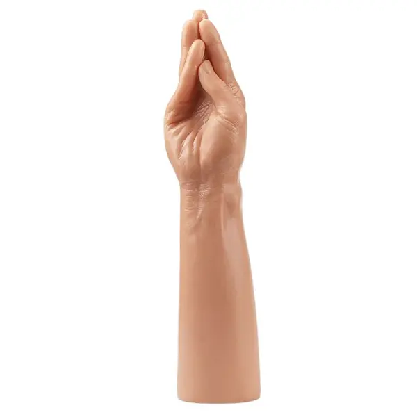 Dildo LOVETOY Fisting Extreme Magic Hand, în formă de mână, lungime 35 cm, diametru 7.5 - 9 cm, culoarea pielii