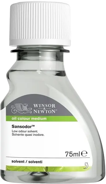 Diluant pentru vopselele în ulei Winsor & Newton Sansodor - 75 ml