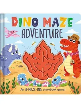 Dino Maze Adventure, Hardback/Igloo Books Ltd