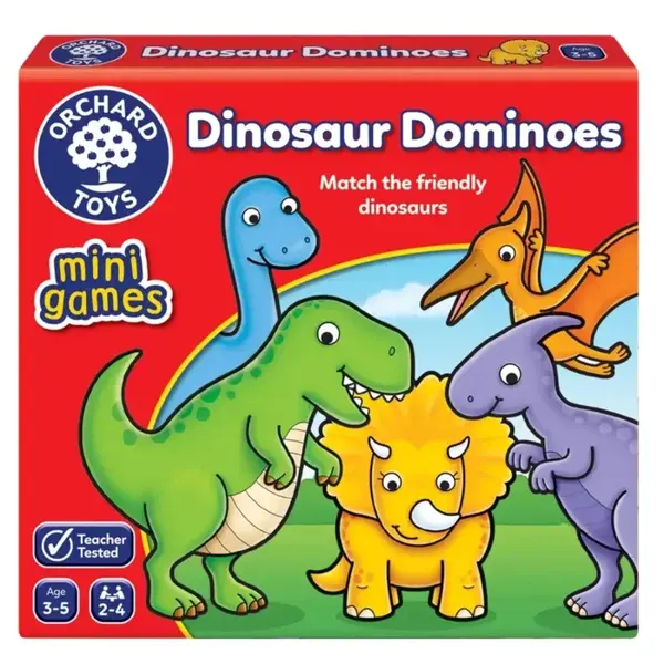 Dinosaur Dominoes (RO-EN)