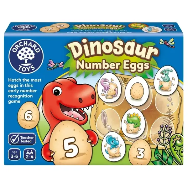 Dinosaur Number Eggs (RO-EN)