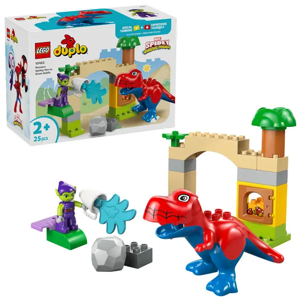 Dinozaurul Spidey-Rex vs Green Goblin