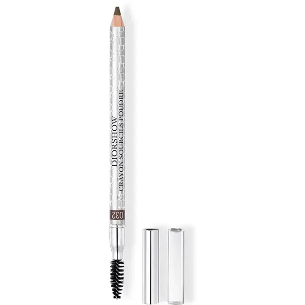 DIOR Diorshow Crayon Sourcils Poudre creion pentru sprâncene rezistent la apă culoare 032 Dark Brown 1.19 g