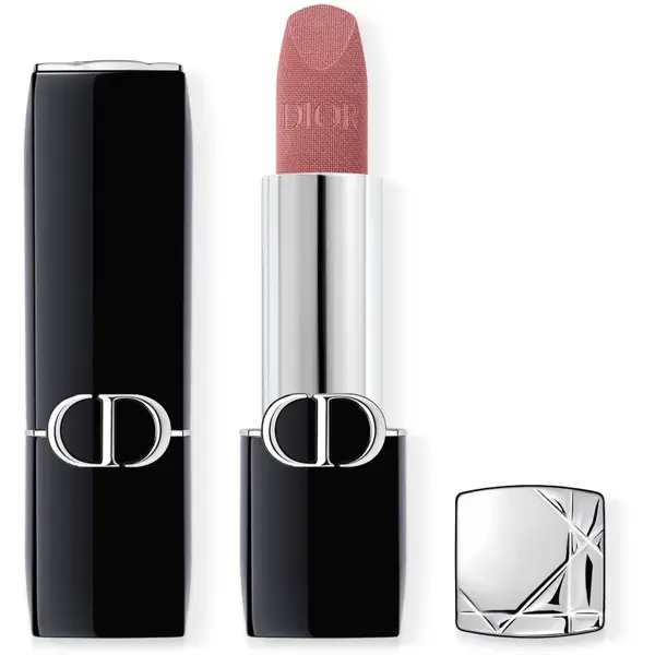 DIOR Rouge Dior ruj cu persistenta indelungata reincarcabil culoare 429 Rose Blues Velvet 3.5 g