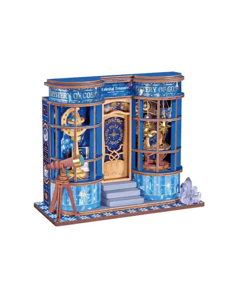 Diorama. Puzzle 3D 85 piese - Magic Astronomy Shop | Robotime