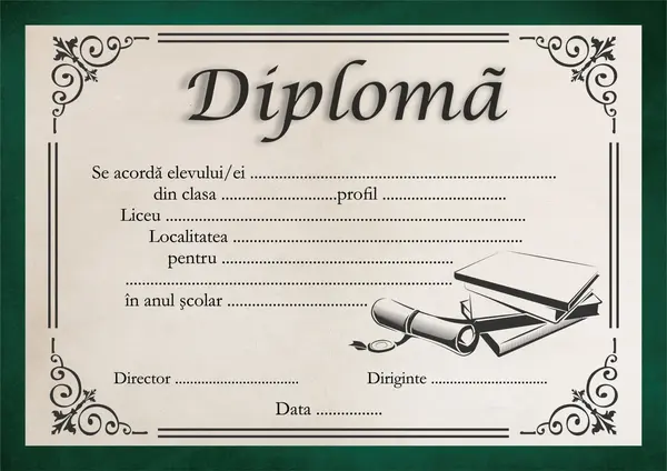 Diploma absolvire DAM7 10 bucați