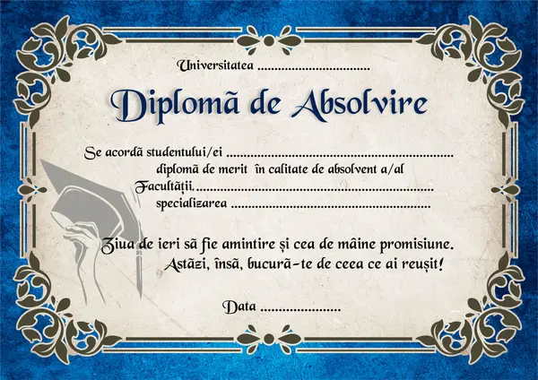 Diploma absolvire Universitate DAM10 5 bucați