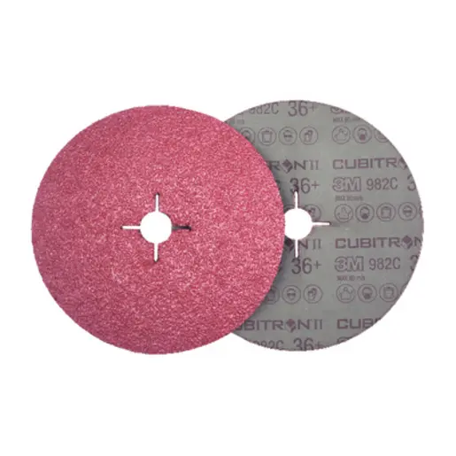 Disc abraziv din fibra Cubitron II Fiber Disc 982C, 125x22mm P36+ 3M