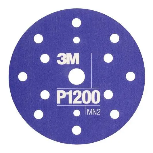Disc abraziv flexibil Hookit 150mm 3M P1200