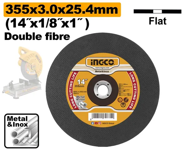 Disc Abraziv Ingco 355 x 3.0mm (nou)