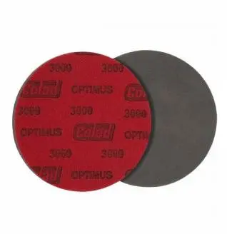 Disc abraziv Optimus 150 mm cu suport din burete P3000 pentru polish COLAD