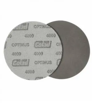 Disc abraziv Optimus 150 mm cu suport din burete P4000 pentru polish COLAD