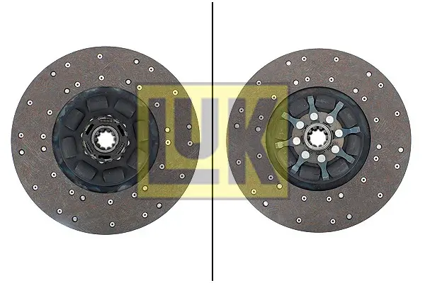 Disc ambreiaj (330mm) potrivit MERCEDES LK LN2, NG, O 301, O 402 05.82-12.98
